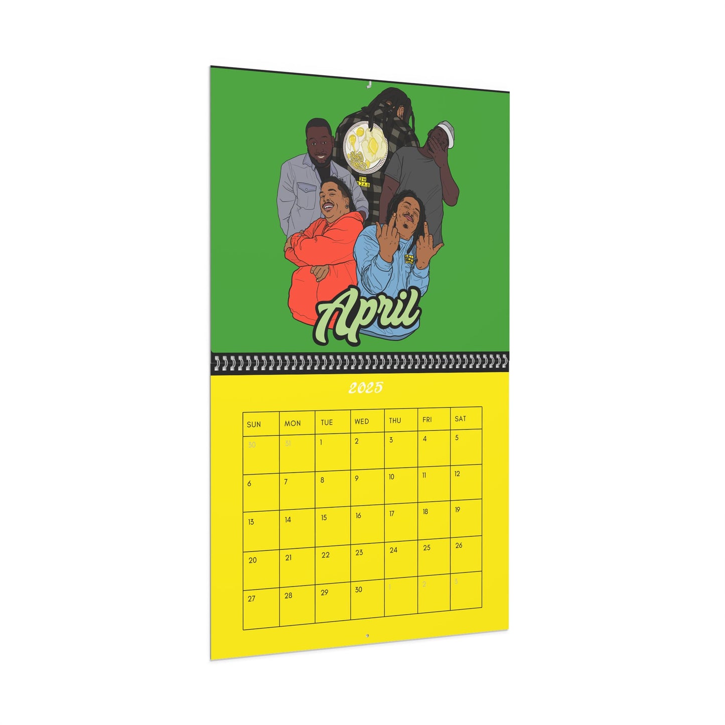 G&E Wall Calendar (April '25 - March '26)