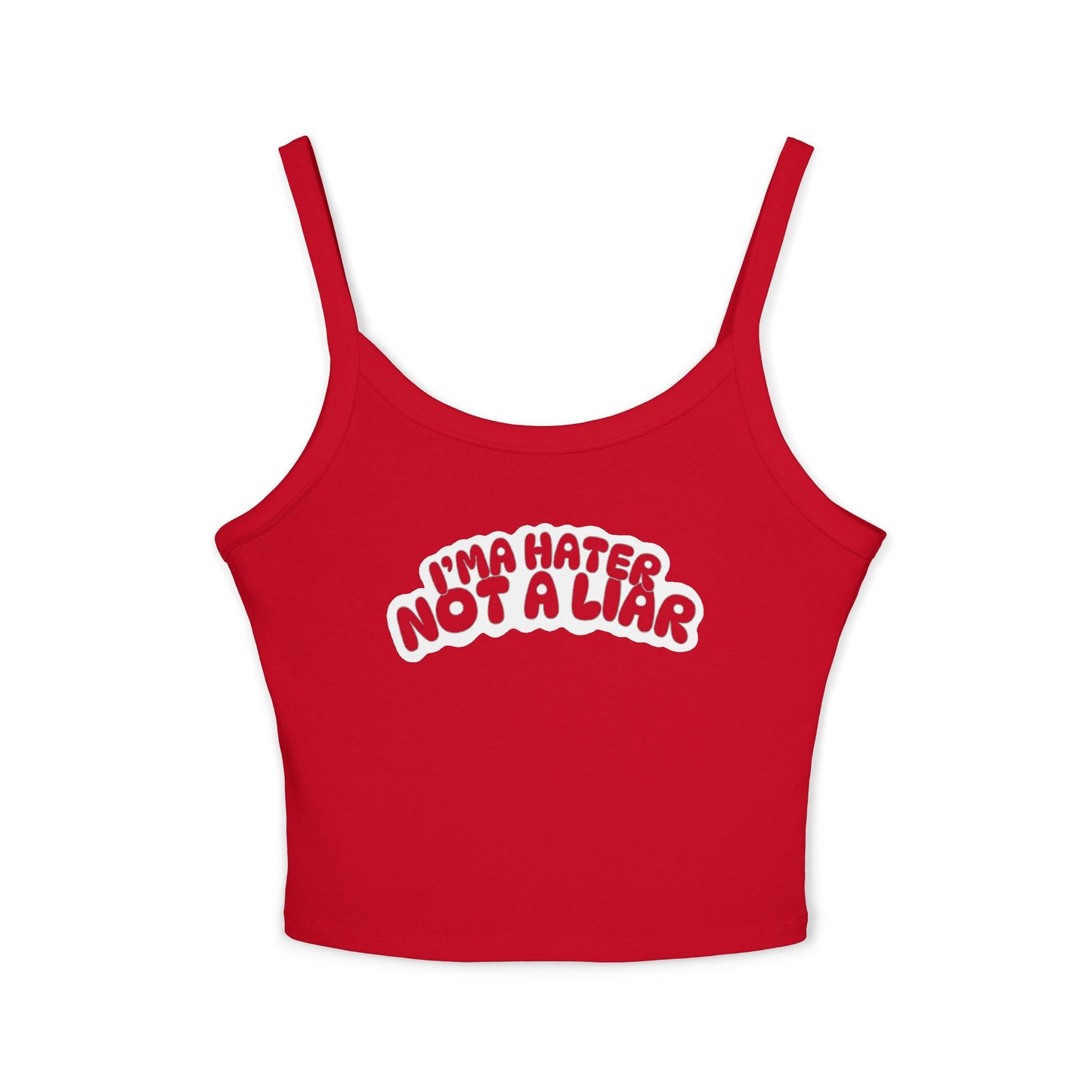 Hater/Liar Bubble - Cropped Tank