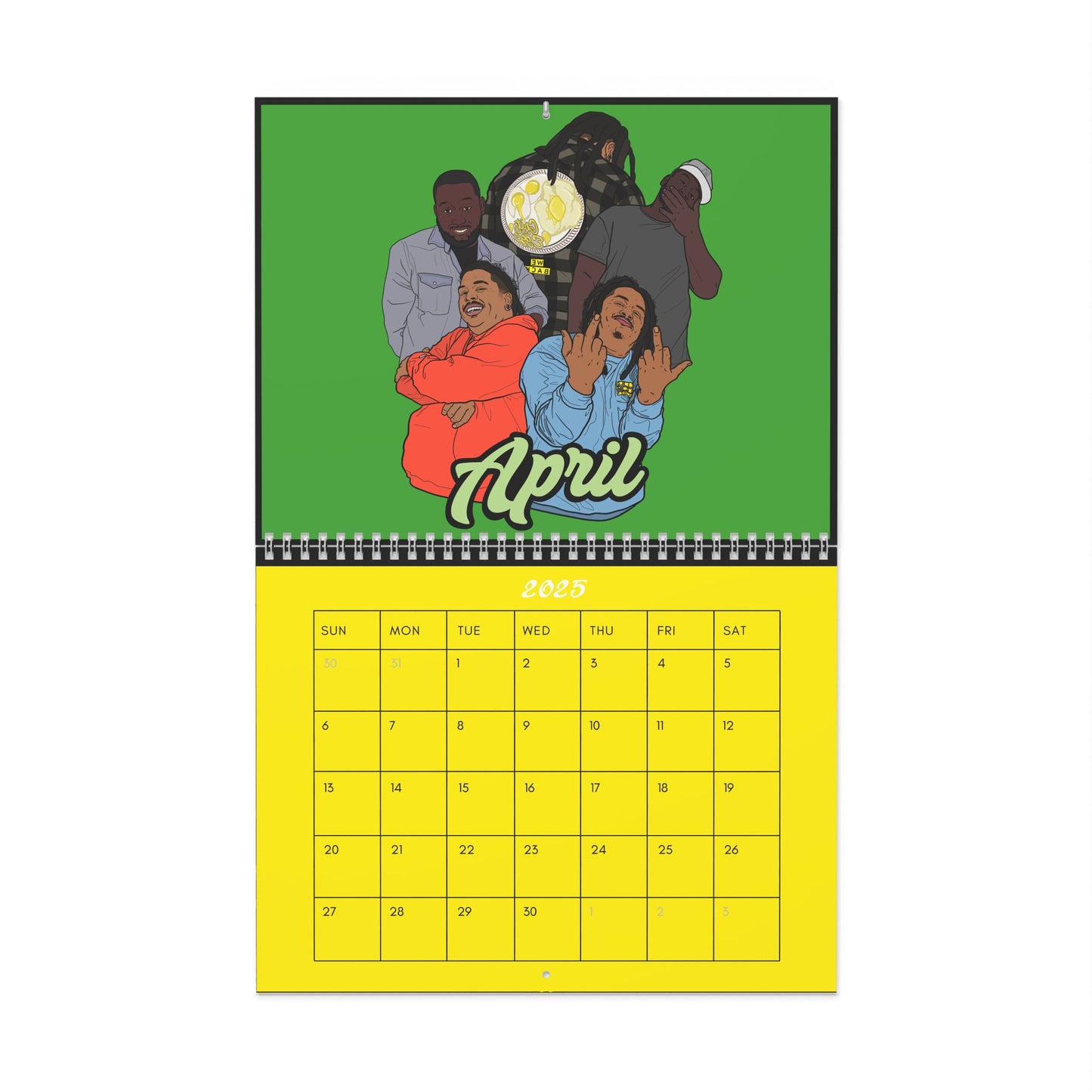 G&E Wall Calendar (April '25 - March '26)