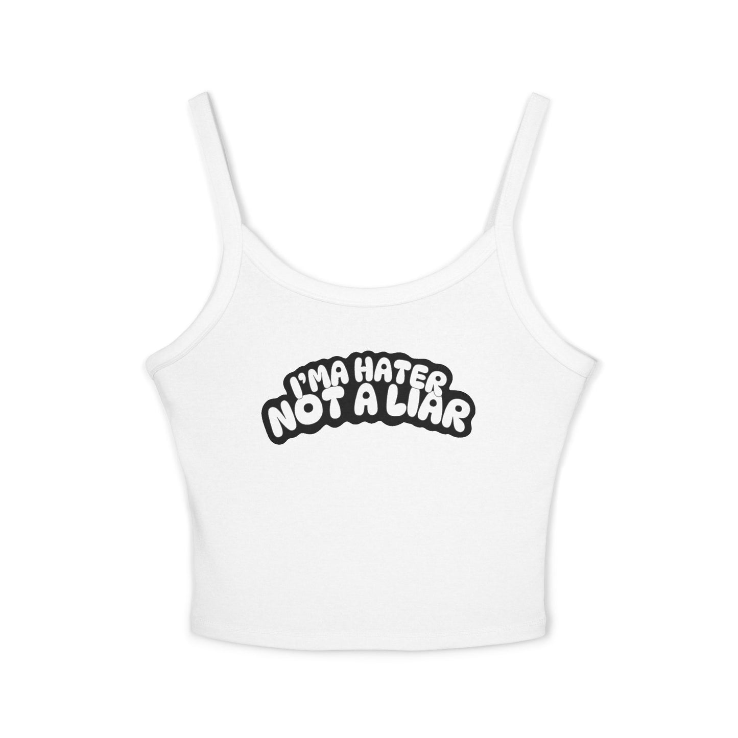 Hater/Liar Bubble - Cropped Tank