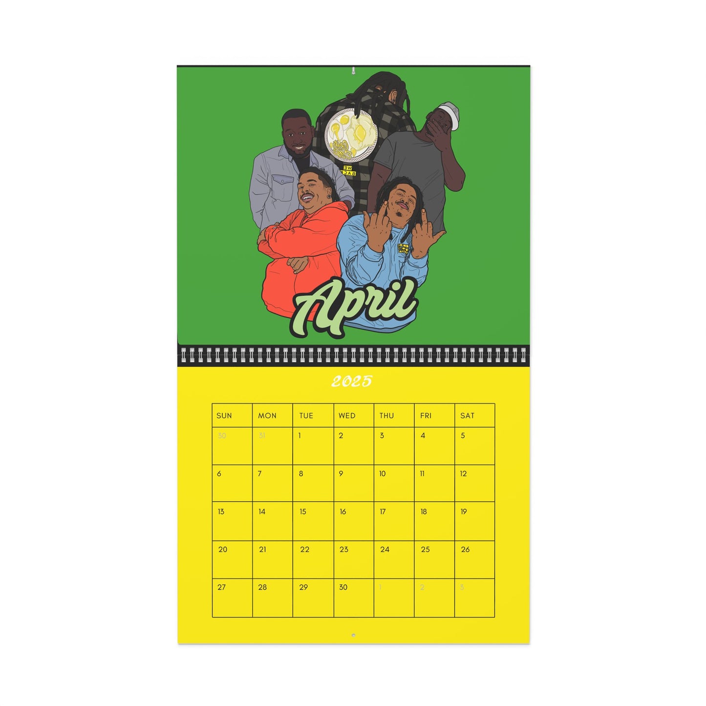 G&E Wall Calendar (April '25 - March '26)