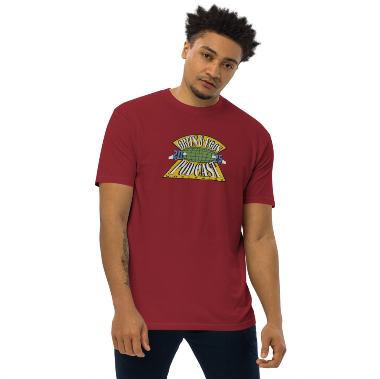 Embroidered (Chest) G&E WW - Tee