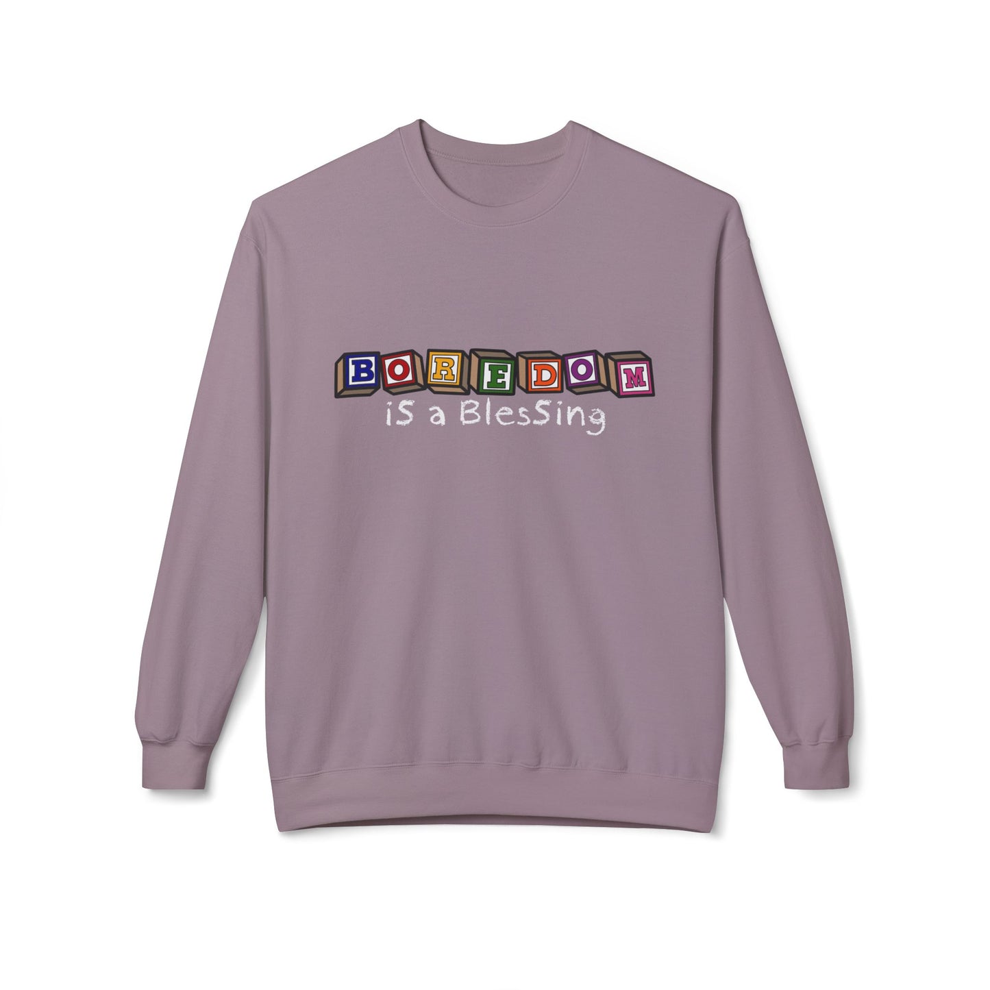 Boredom is a Blessing - Midweight Crewneck