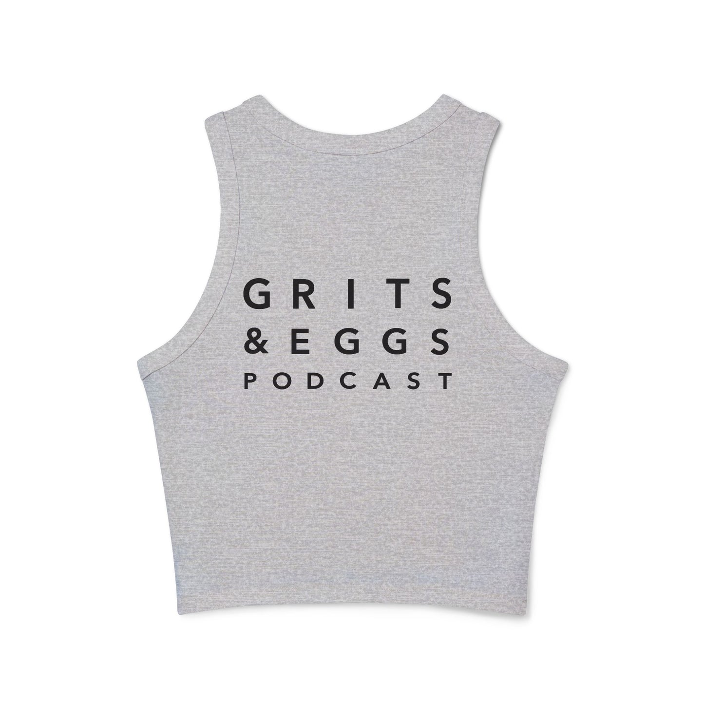Boredom is a Blessing - Racer Back Cropped tank