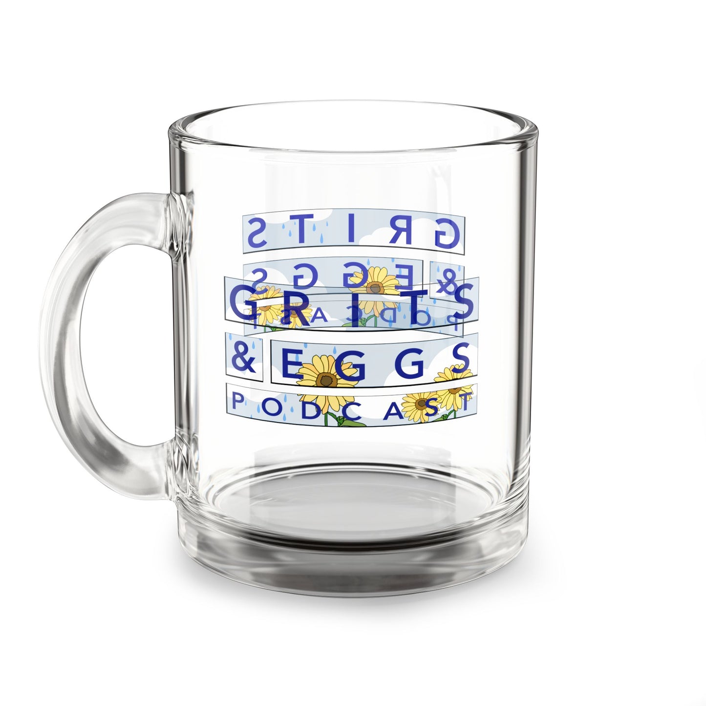 Spring OG Logo - Glass Mug, 10oz