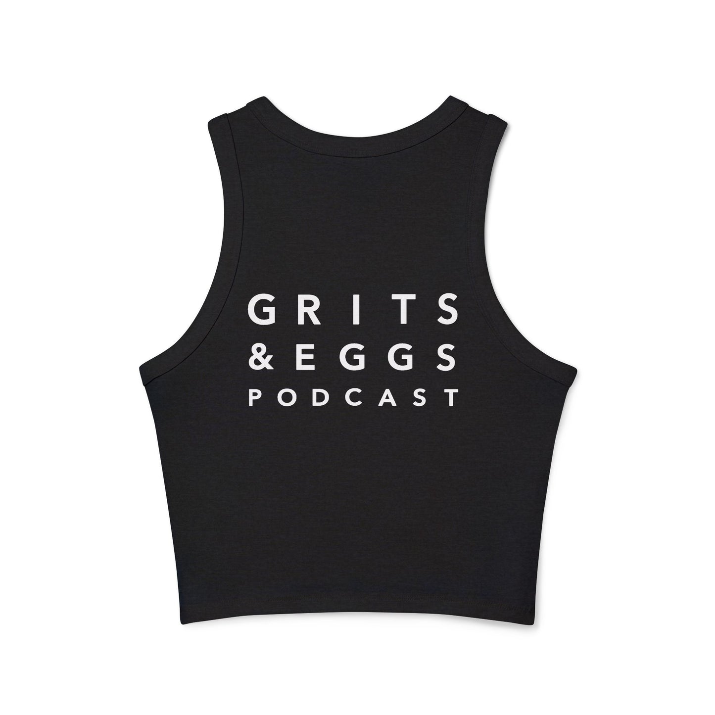 Boredom is a Blessing - Racer Back Cropped tank