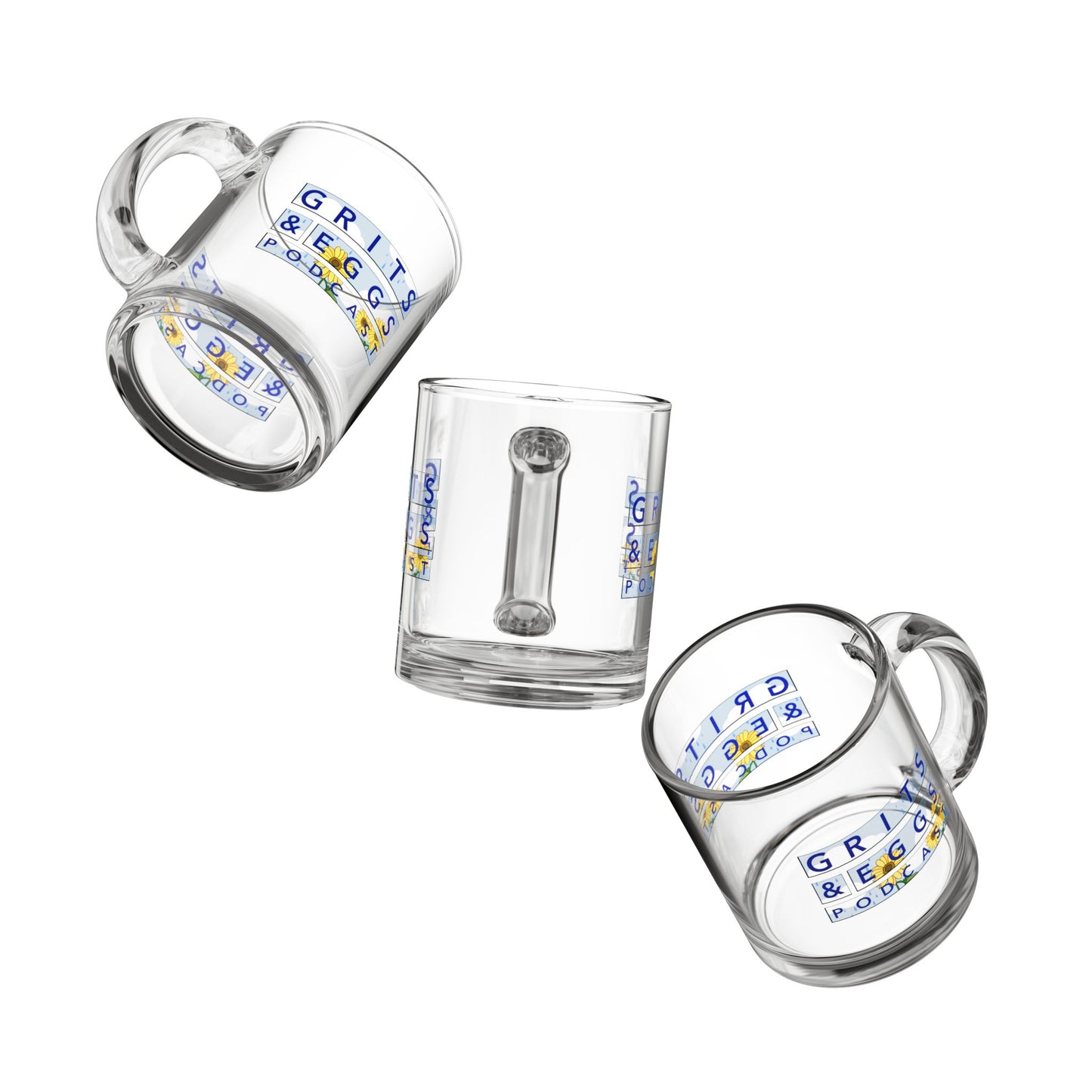 Spring OG Logo - Glass Mug, 10oz