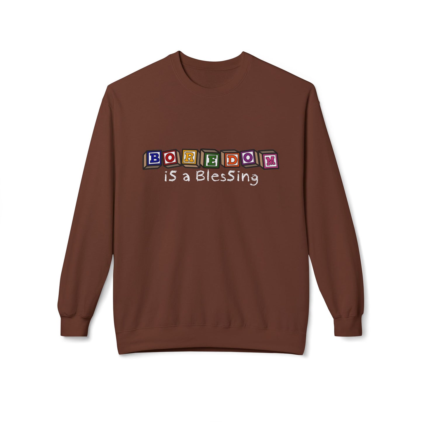 Boredom is a Blessing - Midweight Crewneck