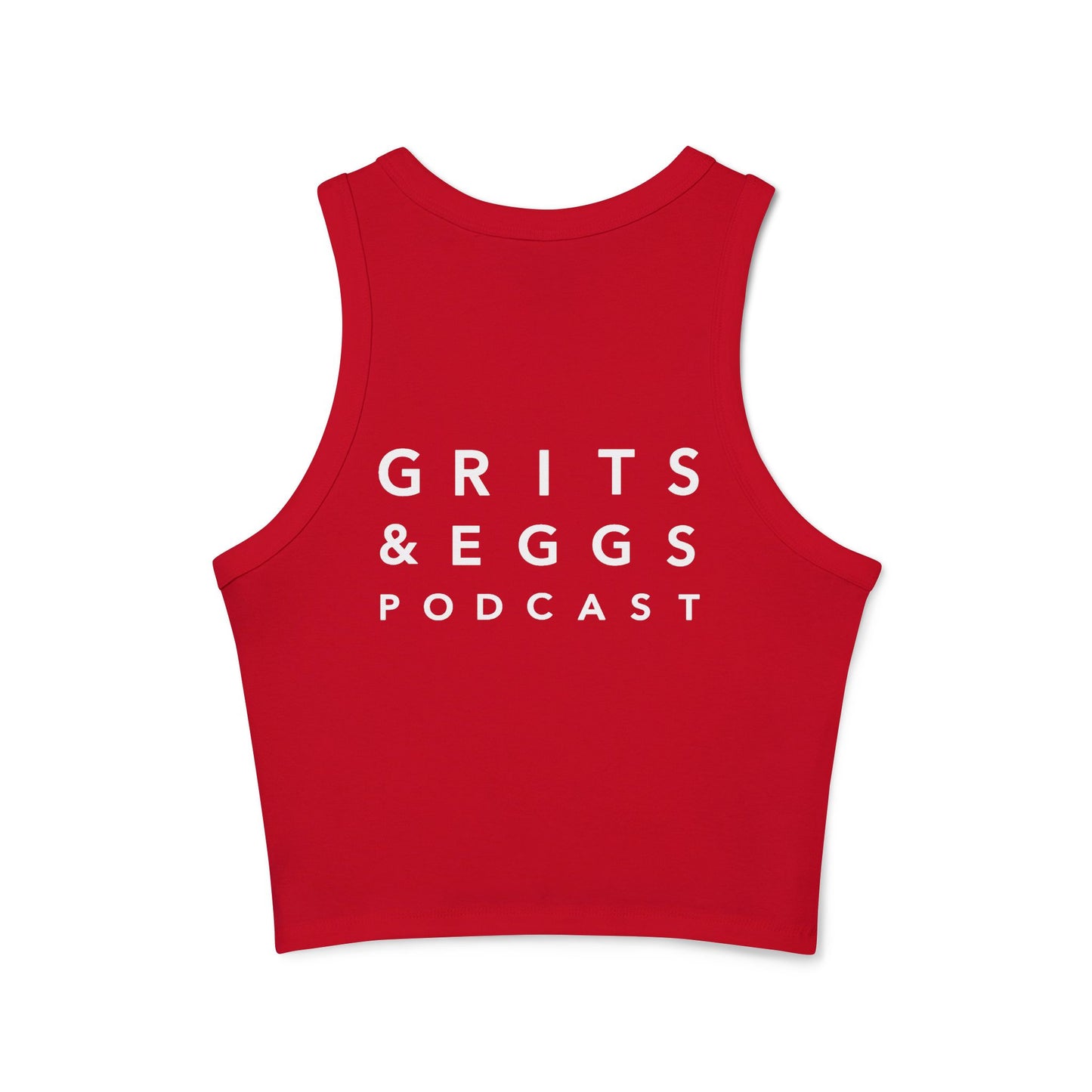 Boredom is a Blessing - Racer Back Cropped tank