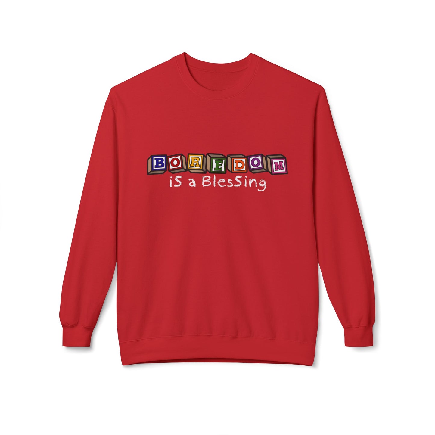 Boredom is a Blessing - Midweight Crewneck