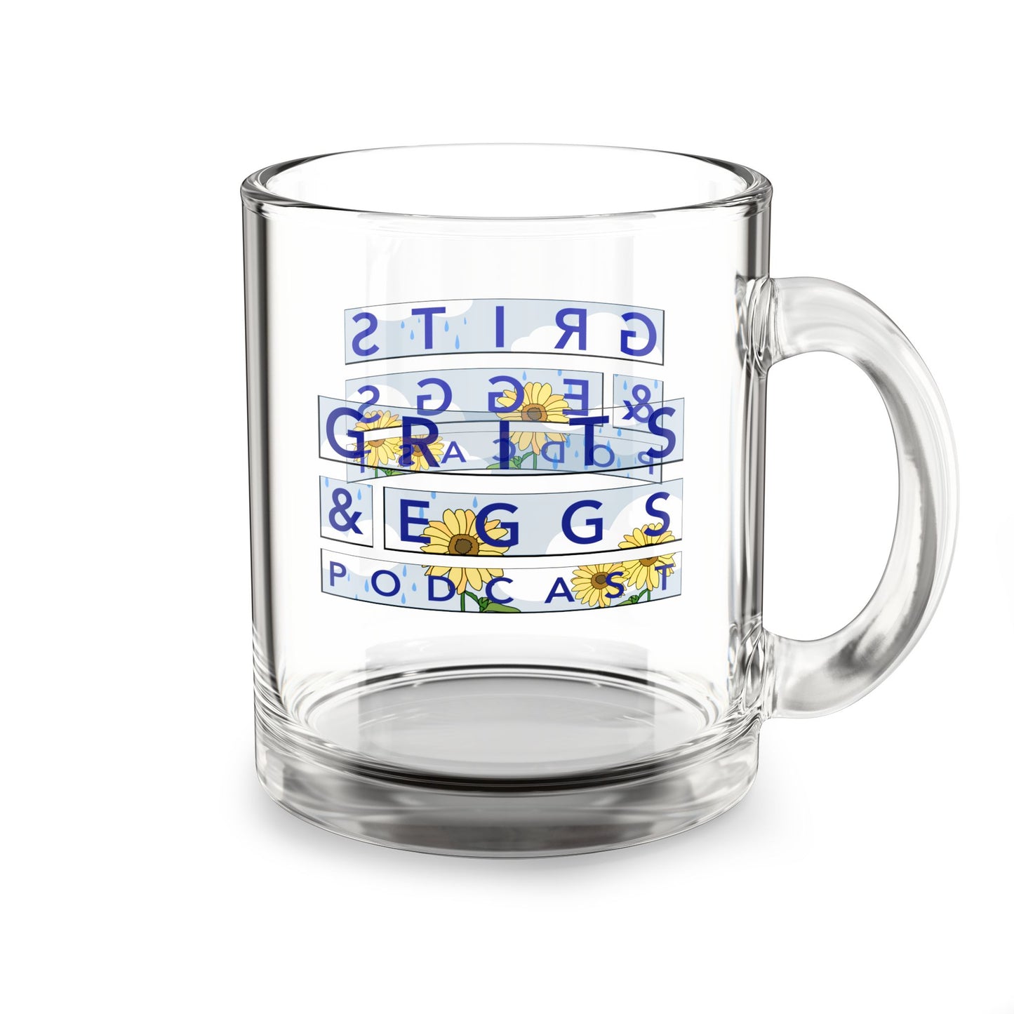 Spring OG Logo - Glass Mug, 10oz
