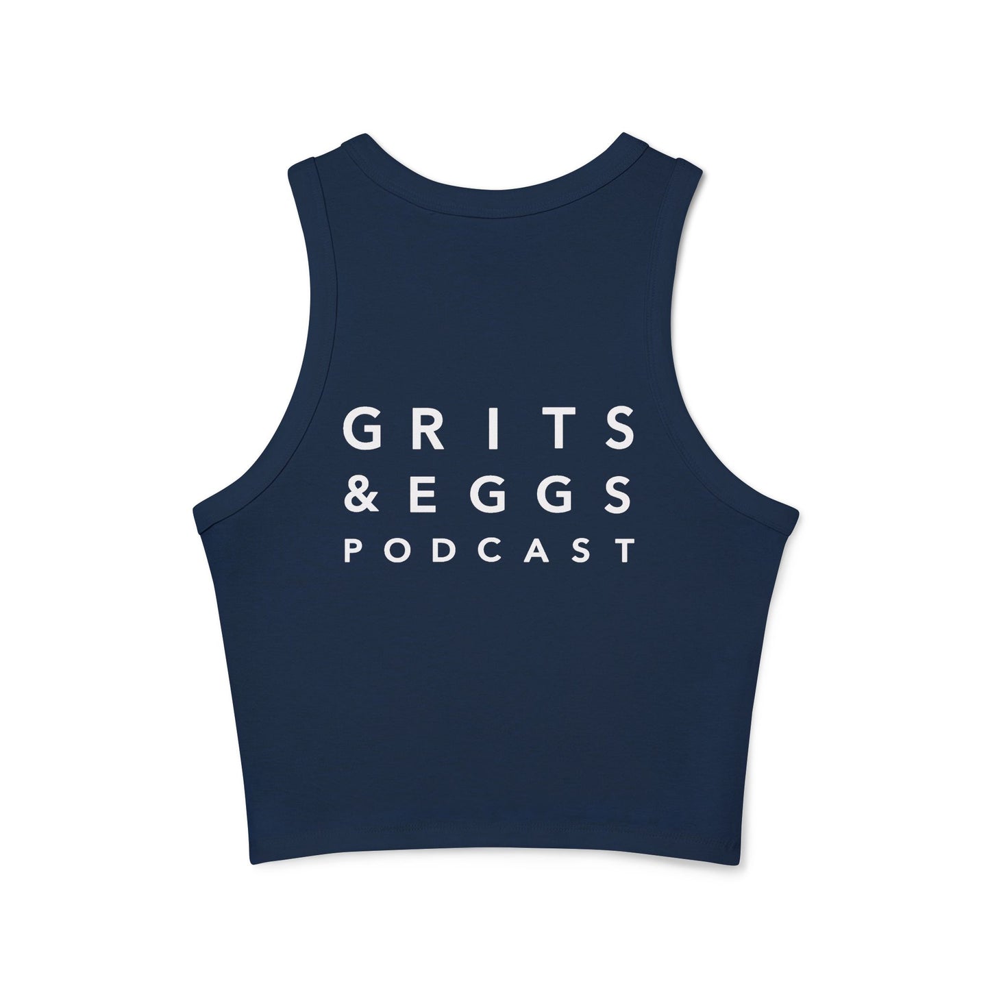 Boredom is a Blessing - Racer Back Cropped tank