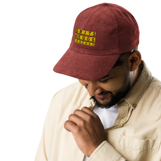 Embroidered Signature G&E - Cord Dad Hat