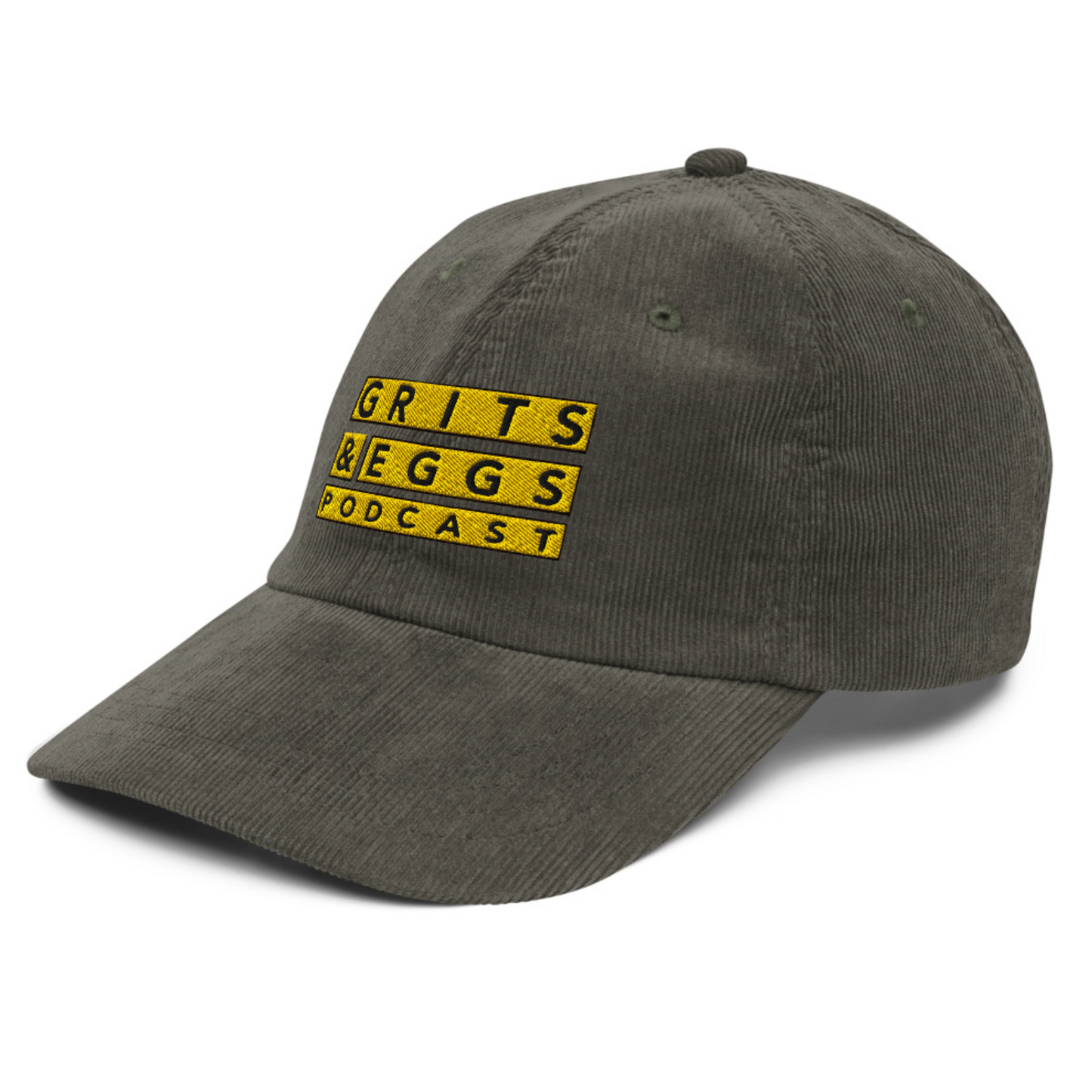 Embroidered Signature G&E - Cord Dad Hat