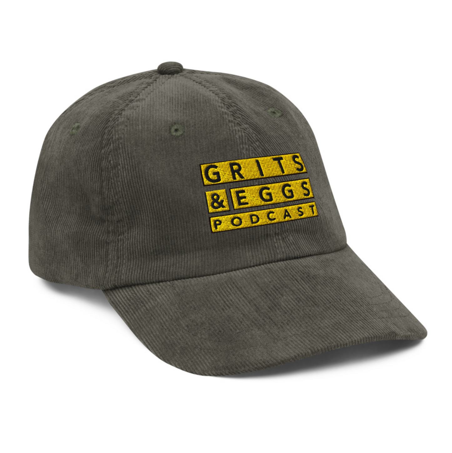Embroidered Signature G&E - Cord Dad Hat