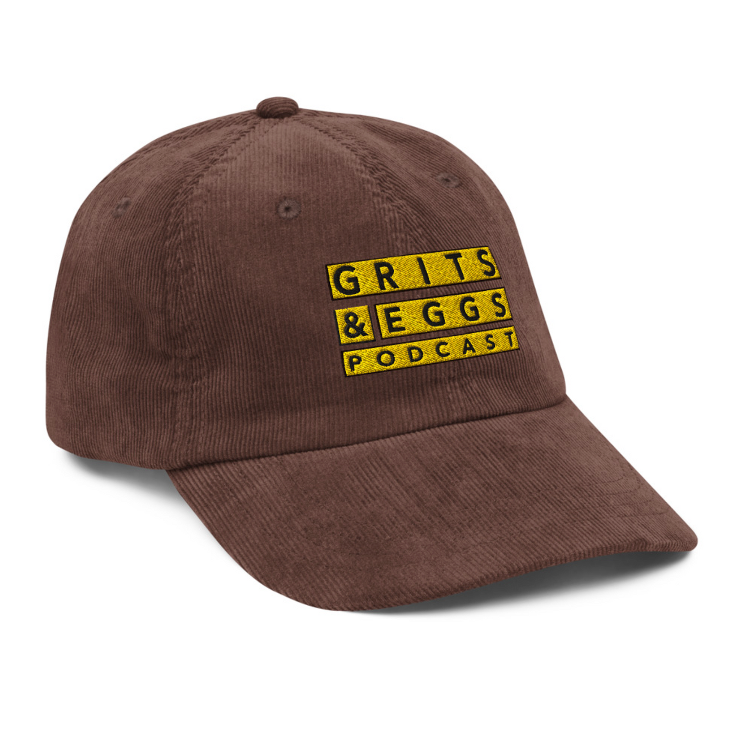 Embroidered Signature G&E - Cord Dad Hat
