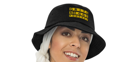 Embroidered Signature G&E Logo - Denim Bucket