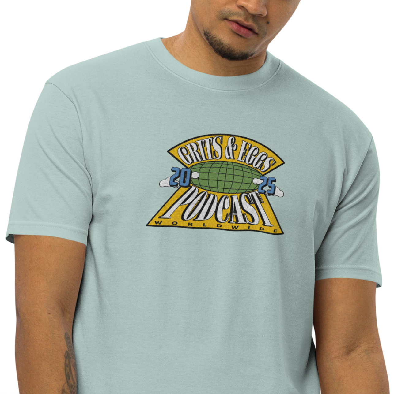 Embroidered (Chest) G&E WW - Tee